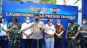 Waka Polda Sumut Resmikan Peluncuran ETLE Tahap II
