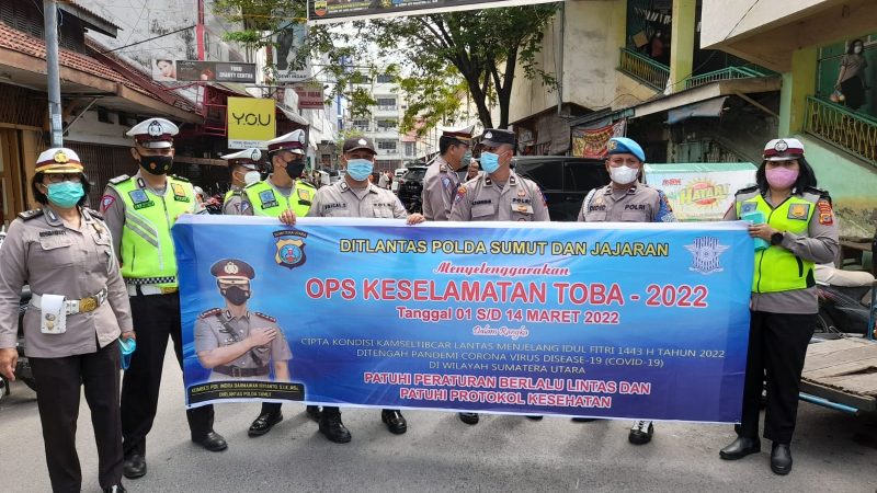 Patut di Contoh, 10 Hari Ops Keselamatan Toba 2022, Dir Lantas Polda Sumut Sebut Kasus Laka Menurun
