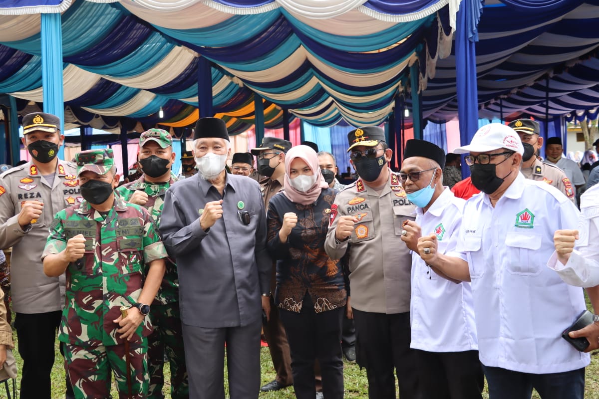 Kapoldasu dan Pangdam I/BB Ajak Ketua MUI Sumut Akselerasi Vaksin di Kota Santri
