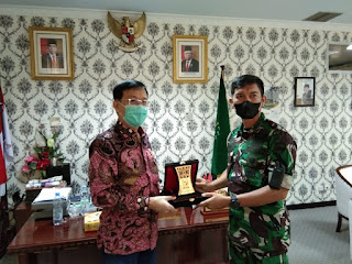Dandim 0201/Medan Silaturahmi ke Ketua DPRD Medan