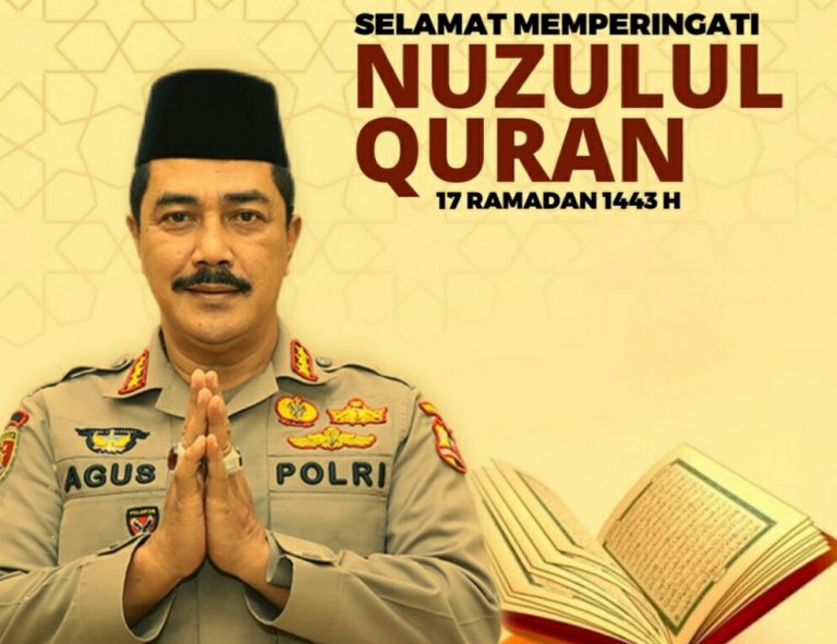 Peringati Malam Nuzulul Quran, Ini Pesan-Pesan Penting Dari Kabareskrim Polri