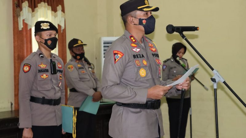 Kapolres Madina Pimpin Sertijab 6 PJU Jajaran Polres