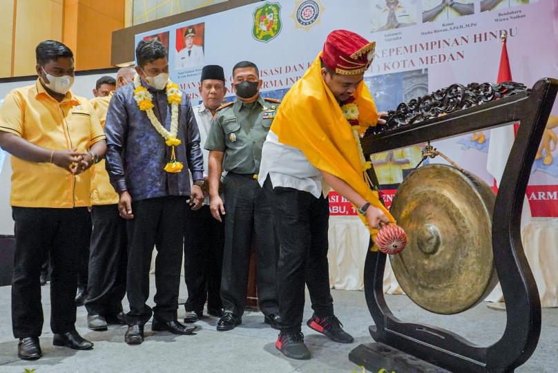 Walikota Dukung Digelarnya Diklat Manajemen Organisasi dan Kaderisasi Kepemimpinan Hindu