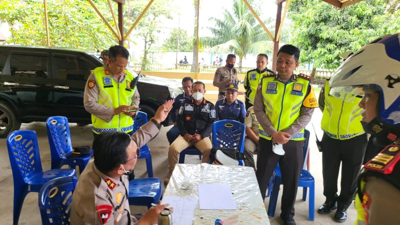 Hadapi Arus Balik Lebaran 2022, Kapolda Sumut Tinjau Langsung Jalinsum Labuhan Batu