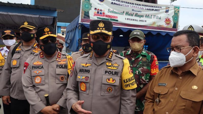 Irwasum Polri Cek Pos Pam Balige Pastikan Personel Layani Masyarakat
