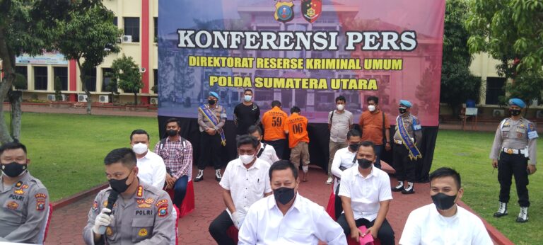 Jatanras Polda Sumut Ringkus Pelaku Pelemparan Batu Bus Sartika