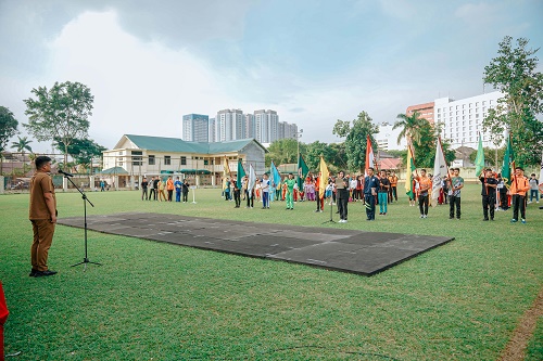 Kompetisi Liga Santri di Stadion Teladan