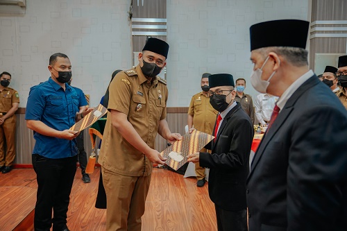 Walikota Hadiri Pelantikan Pengurus Baznas