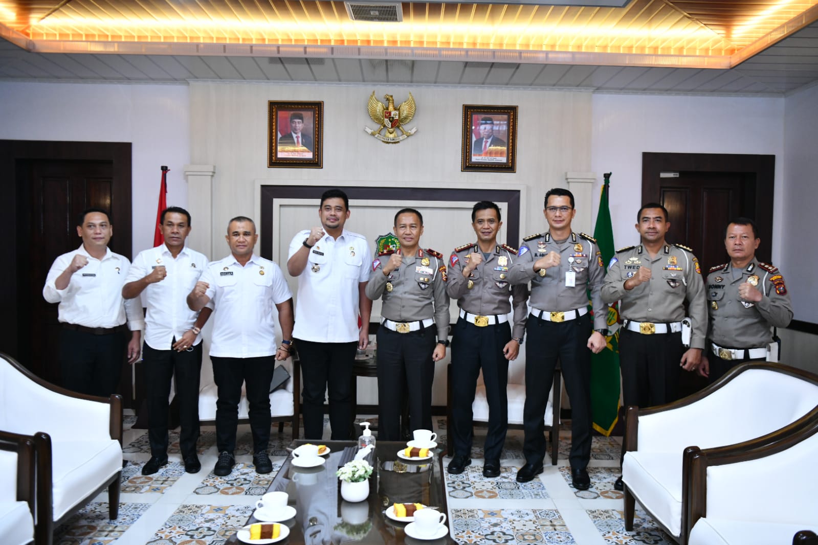 Dirlantas Polda Sumut dan Walikota Medan Dukung Penerapan ETLE Nasional