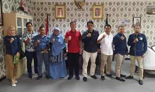 Hasyim Terima Kunjungan Komisioner KPU Kota Medan