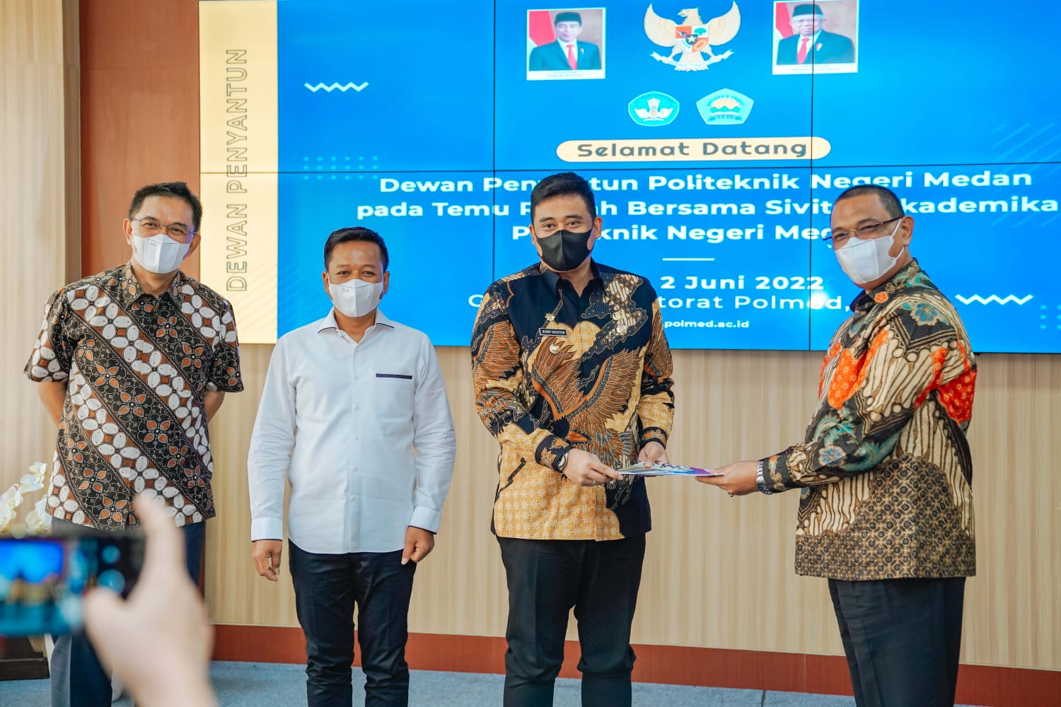 Walikota Diangkat Sebagai Ketua Dewan Penyantun Polmed