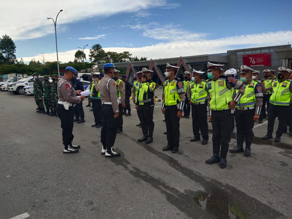 Polda Sumut Gelar Pengamanan Kedatangan Delegasi W-20 di Bandara Internasional Kualanamu