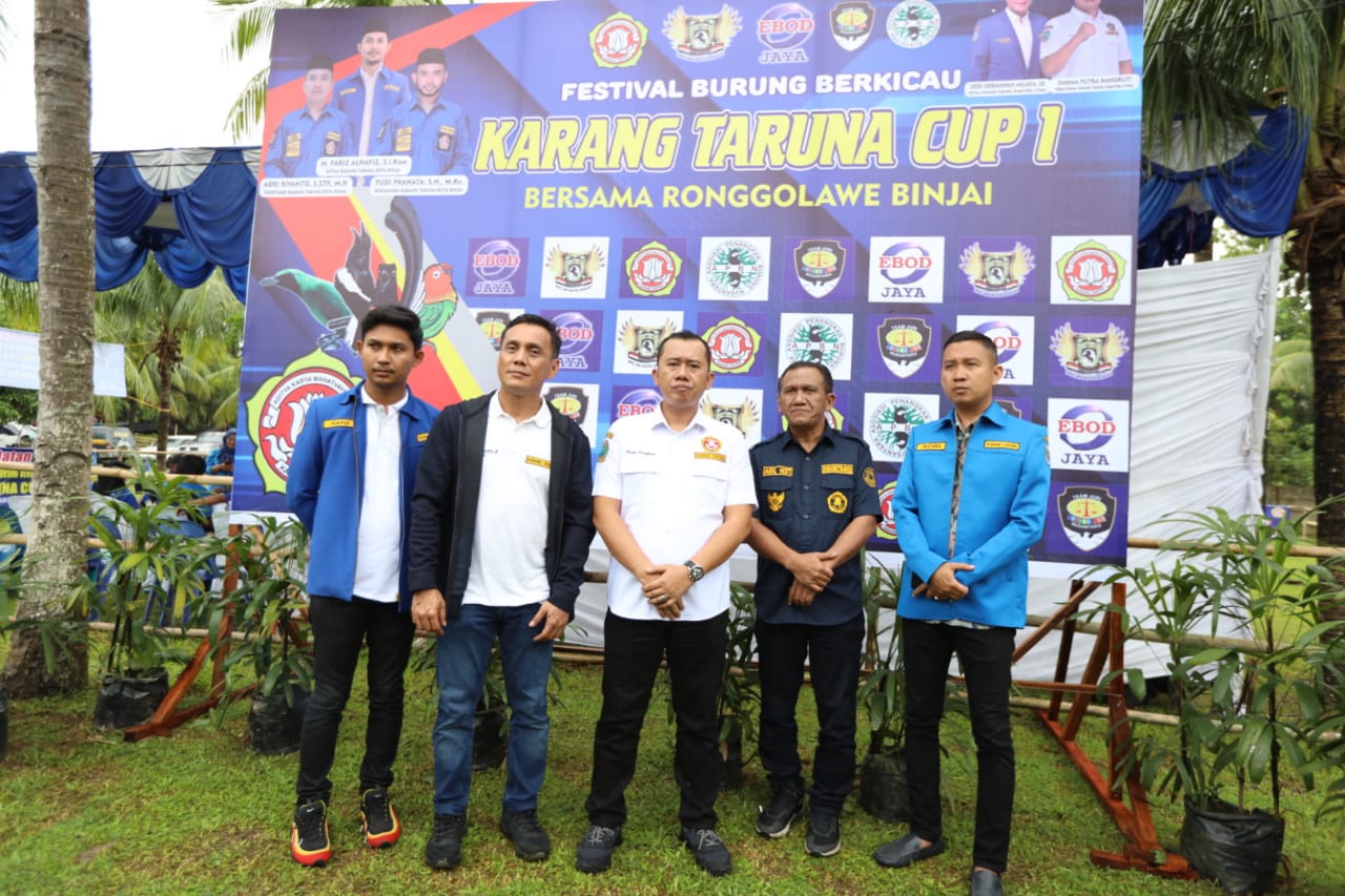 Karang Taruna Binjai Gelar Festival Burung Berkicau, DPR: Menginspirasi Kabupaten Lain
