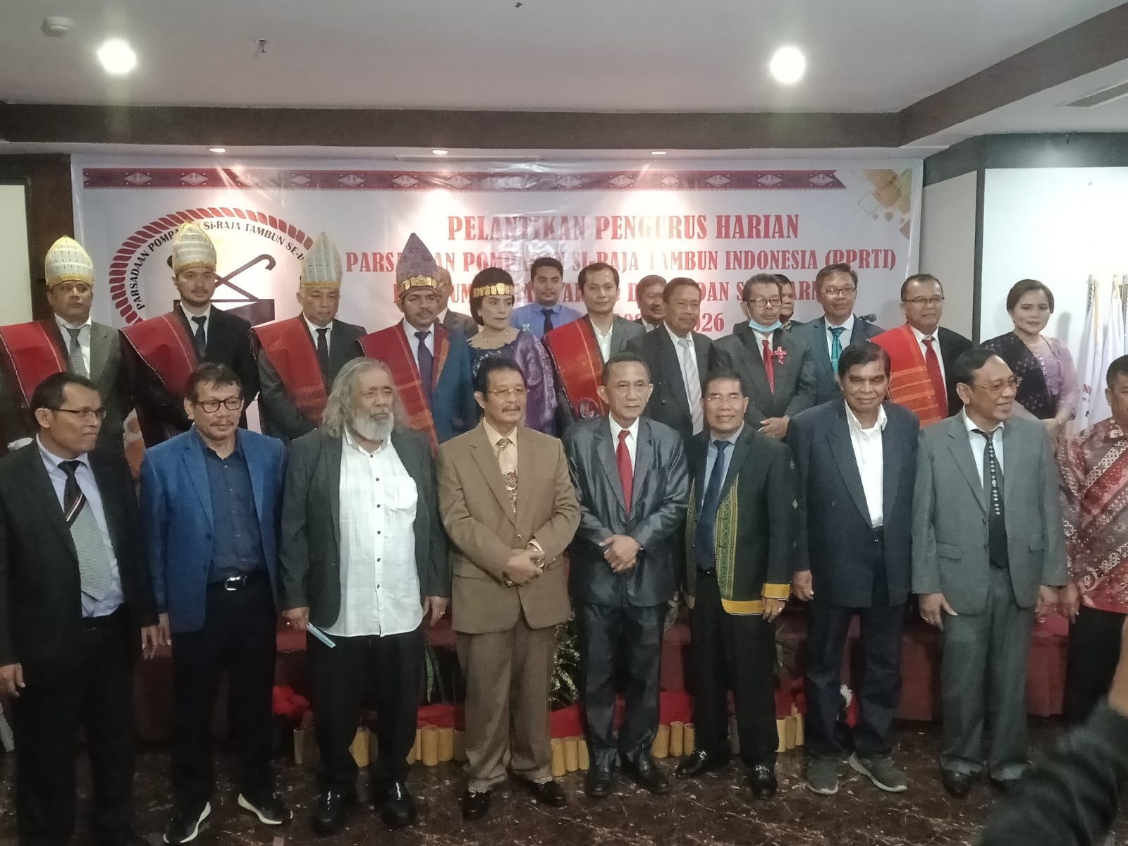 Sukses!! Pelantikan PPRTI Sumut dan DPC Medan sekitarnya periode 2022-2026, Ketum St.Bungaran Tambunan: Mari Hilangkan Segala Yang Membuat Kita Retak