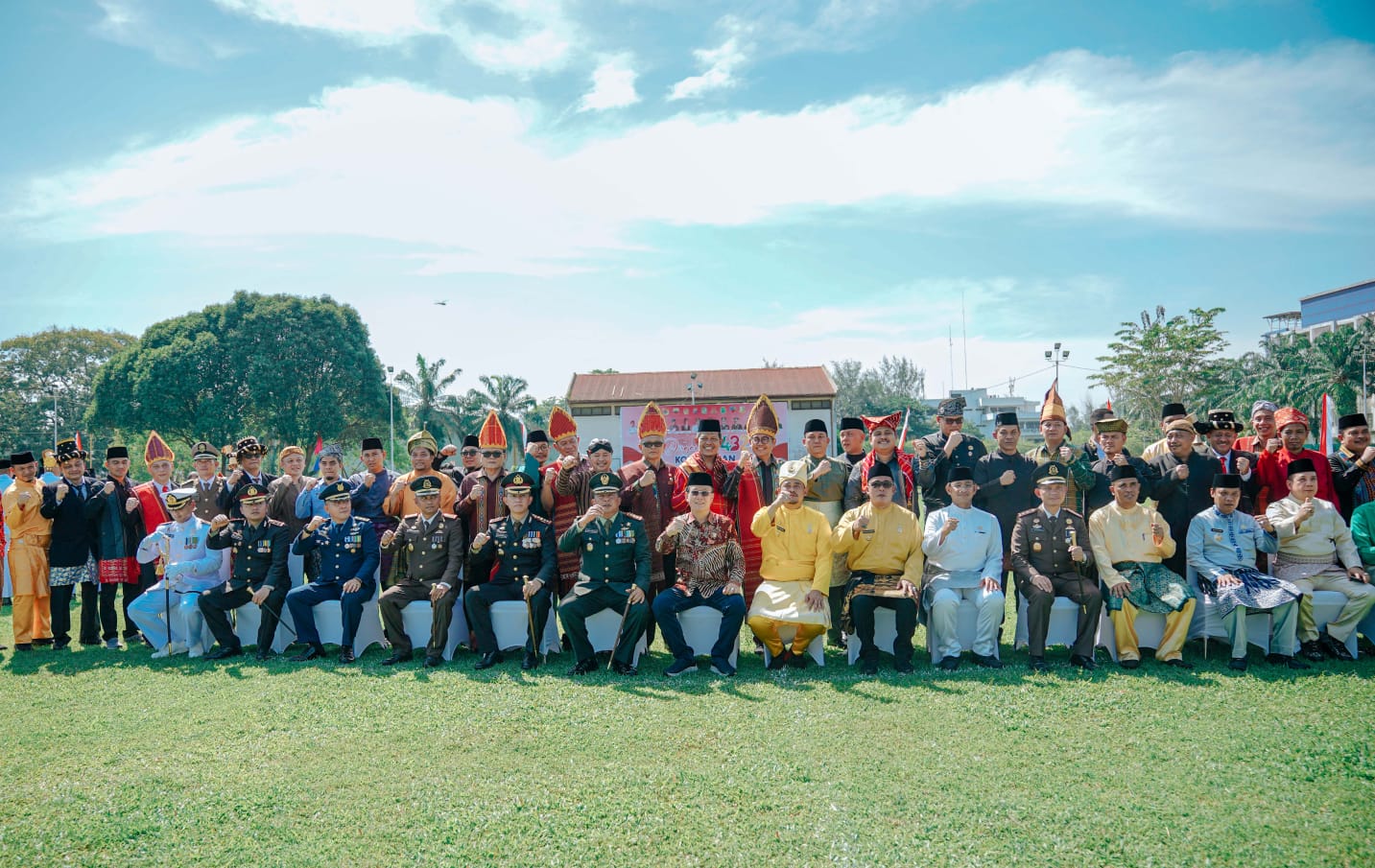 Bobby Nasution Minta Dukungan TNI & Polri  Tangani Stunting di Upacara HUT Kota Medan Ke-432
