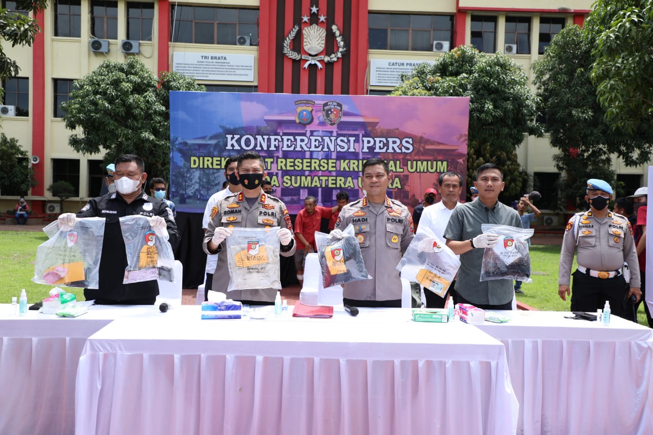 Jatanras Polda Sumut Bekuk Pelaku Curas Lintas Provinsi