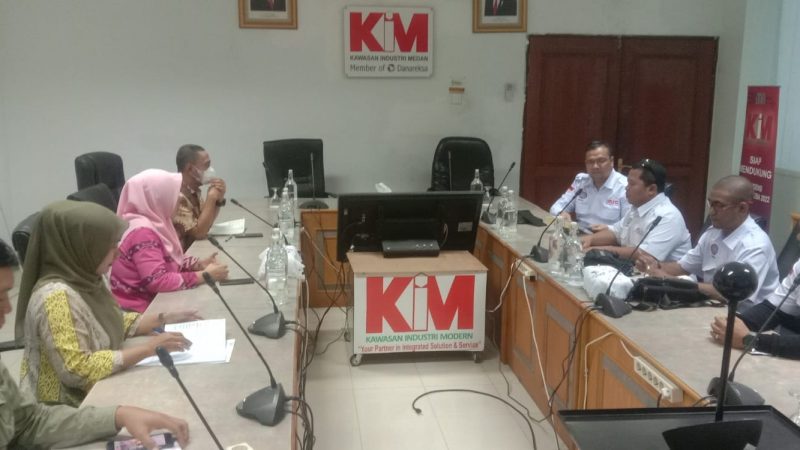 DPD K.SPSI & PD FSP PPMI AGN Sumut Gelar Audensi ke PT KIM Sukseskan Program BLK dan Balai K3