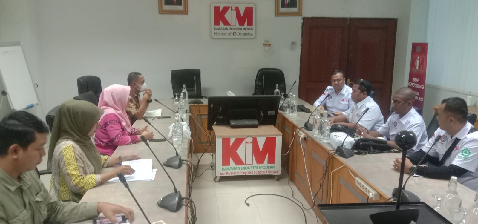 DPD K.SPSI & PD FSP PPMI AGN Sumut Gelar Audensi ke PT KIM Sukseskan Program BLK dan Balai K3