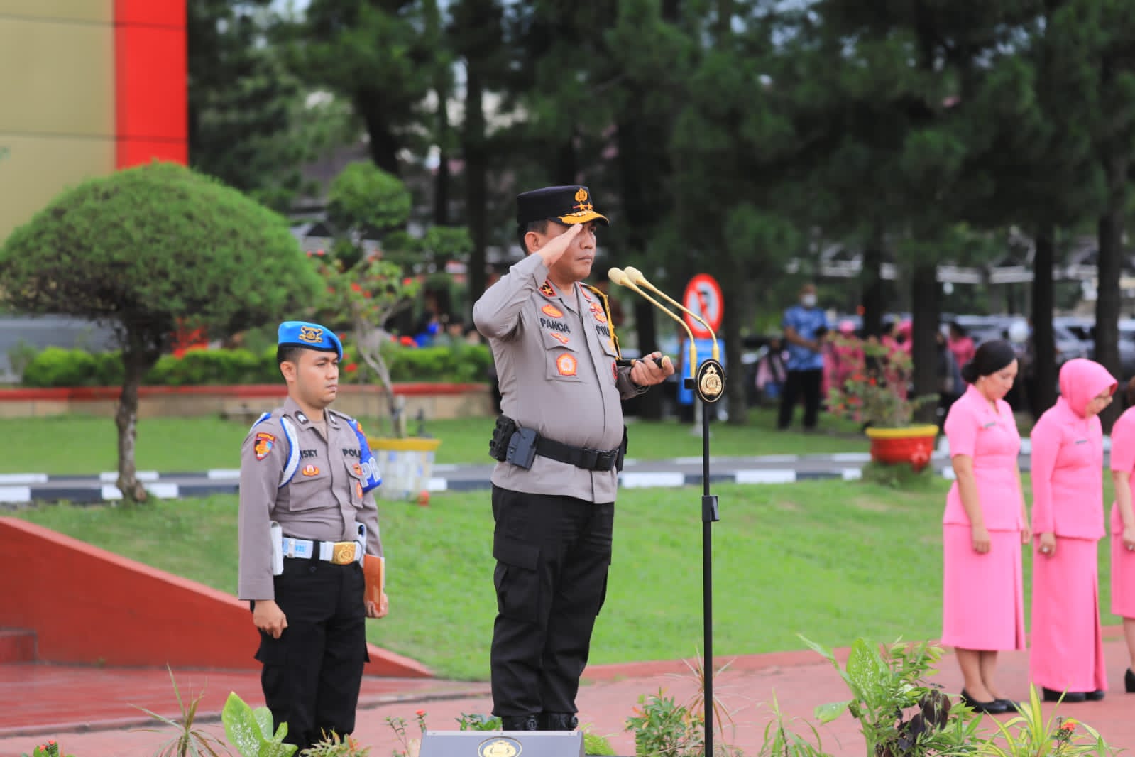 Kapolda Sumut Pimpin Upacara Kenaikan Pangkat 1.541 Personel