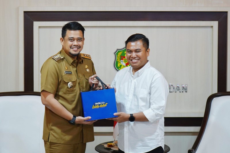 Apresiasi Detikcom Buka Kantor di Medan, Bobby Nasution: Pemko Selalu Jadikan Media Jembatan Informasi