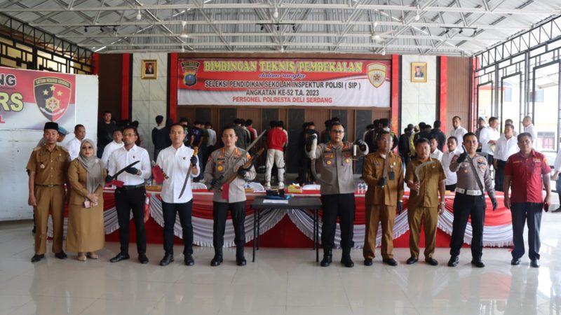 Polresta Deli Serdang Gelar Konferensi Pers Penindakan Geng Motor Yang Meresahkan Masyarakat