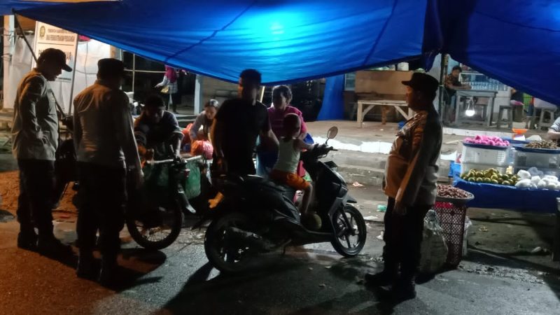 Personil Polsek Tiga Juhar Polresta Deli Serdang Giatkan Patroli KRYD