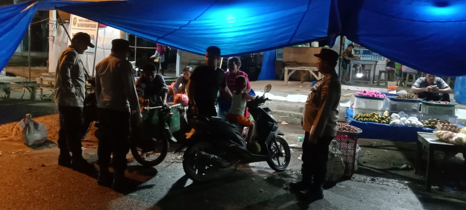 Personil Polsek Tiga Juhar Polresta Deli Serdang Giatkan Patroli KRYD