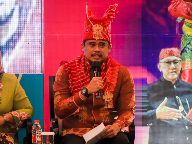 Rangkaian Peringatan HPN, Bobby Nasution Ikuti Dialog Kebudayaan