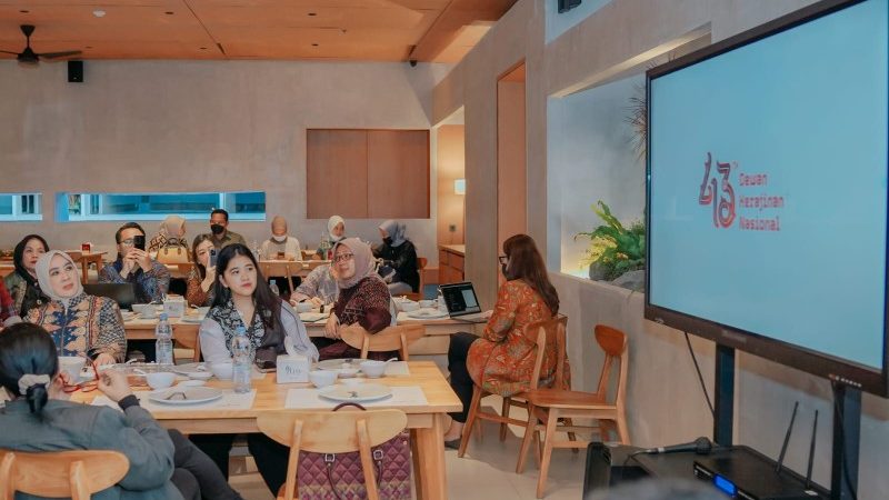 Peringatan HUT Dekranas 2023, Ny Kahiyang Ayu : Kota Medan Siap Jadi Tuan Rumah
