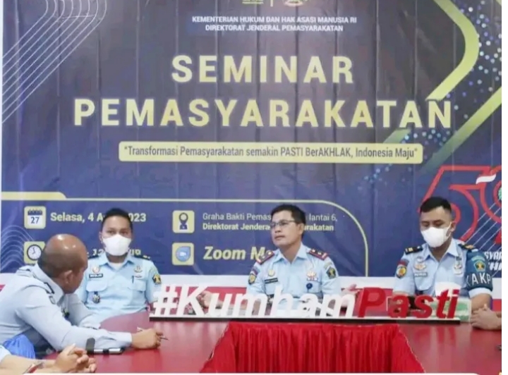 Rutan Kelas 1 Medan Gelar Rapat Pembentukan Program Rehabilitasi