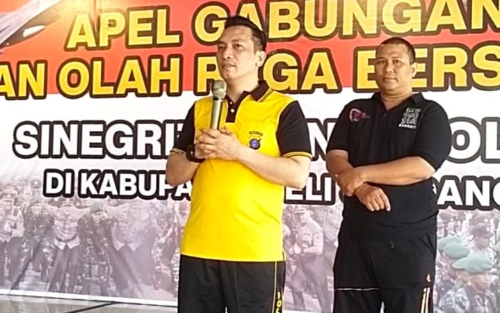 Polresta Deli Serdang Apel Gabungan TNI-Polri Dalam Tingkatkan Sinergitas