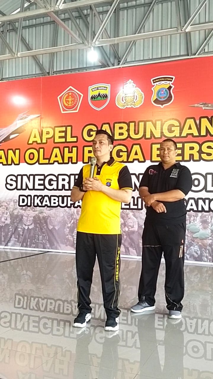 Polresta Deli Serdang Apel Gabungan TNI-Polri Dalam Tingkatkan Sinergitas