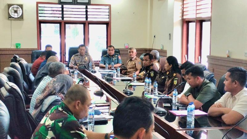 Kapolres dan Forkopimda Binjai Sambut KKDN Setjen Wantannas