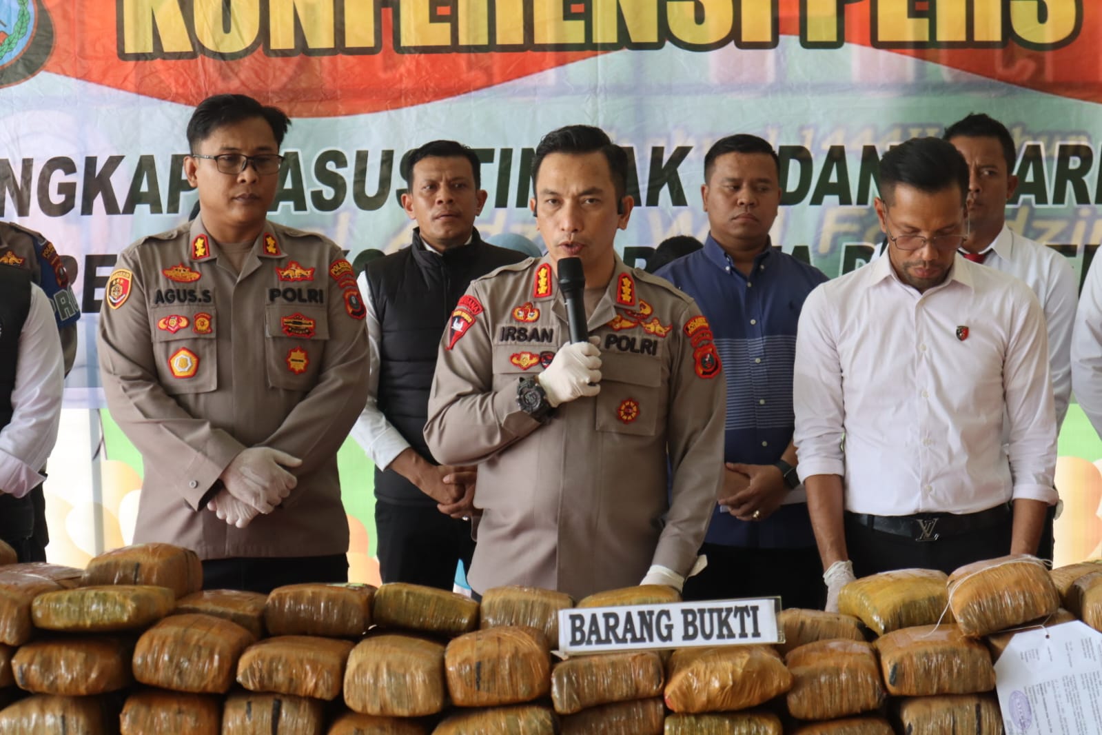 Sat Res Narkoba Polresta Deli Serdang Ringkus Pengedar Ganja 173 Kg