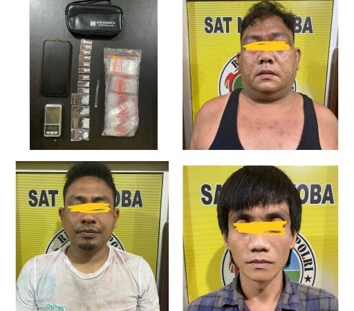 Polres Binjai Bekuk 3 Orang Jaringan Bandar Sabu