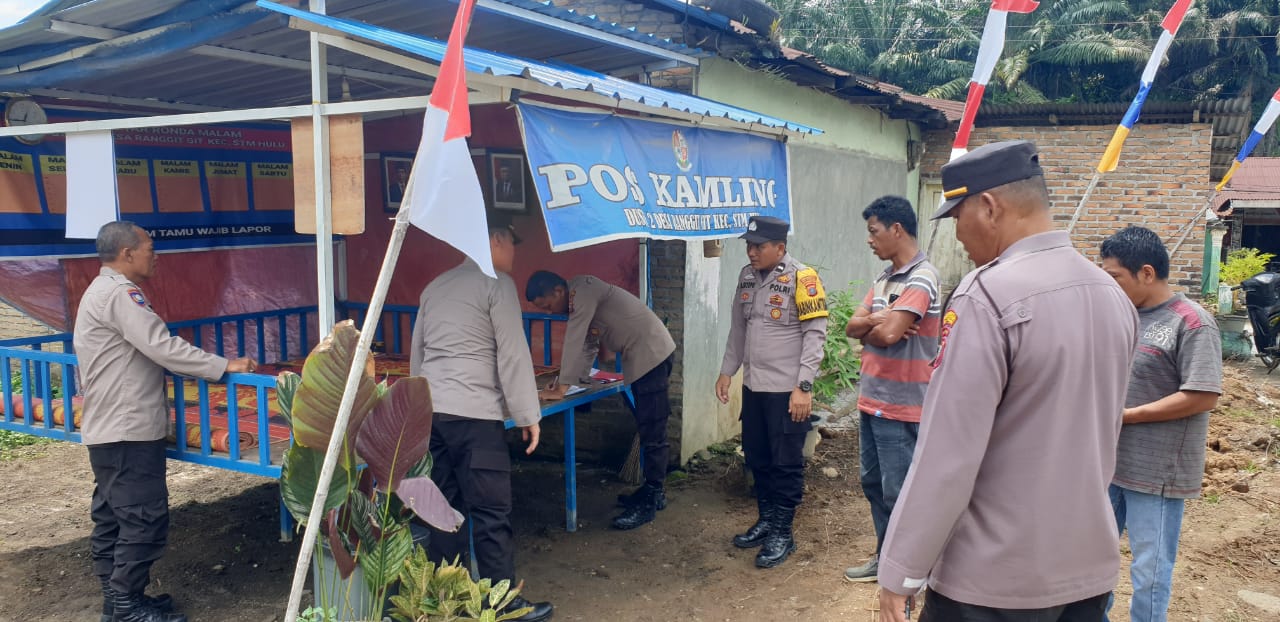 Sambut HUT Bhayangkara ke-77, Polresta Deli Serdang Gelar Perlombaan Pos Siskamling