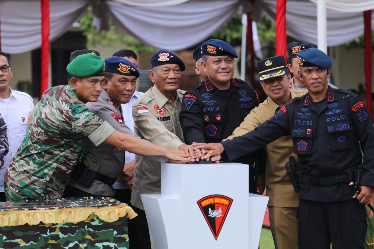 Markas Komando Pasukan Brimob I Polri Resmi Berdiri di Kota Binjai Sumut