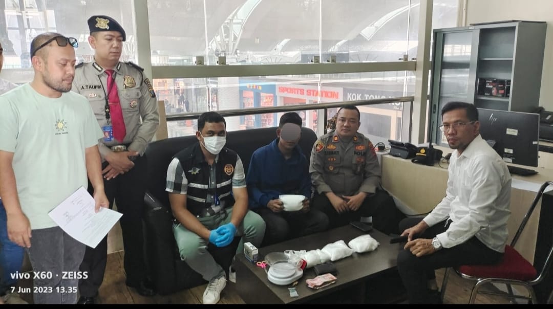 Nekat Bawa Sabu, Pria Ini Dibekuk Polresta Deli Serdang di KNIA
