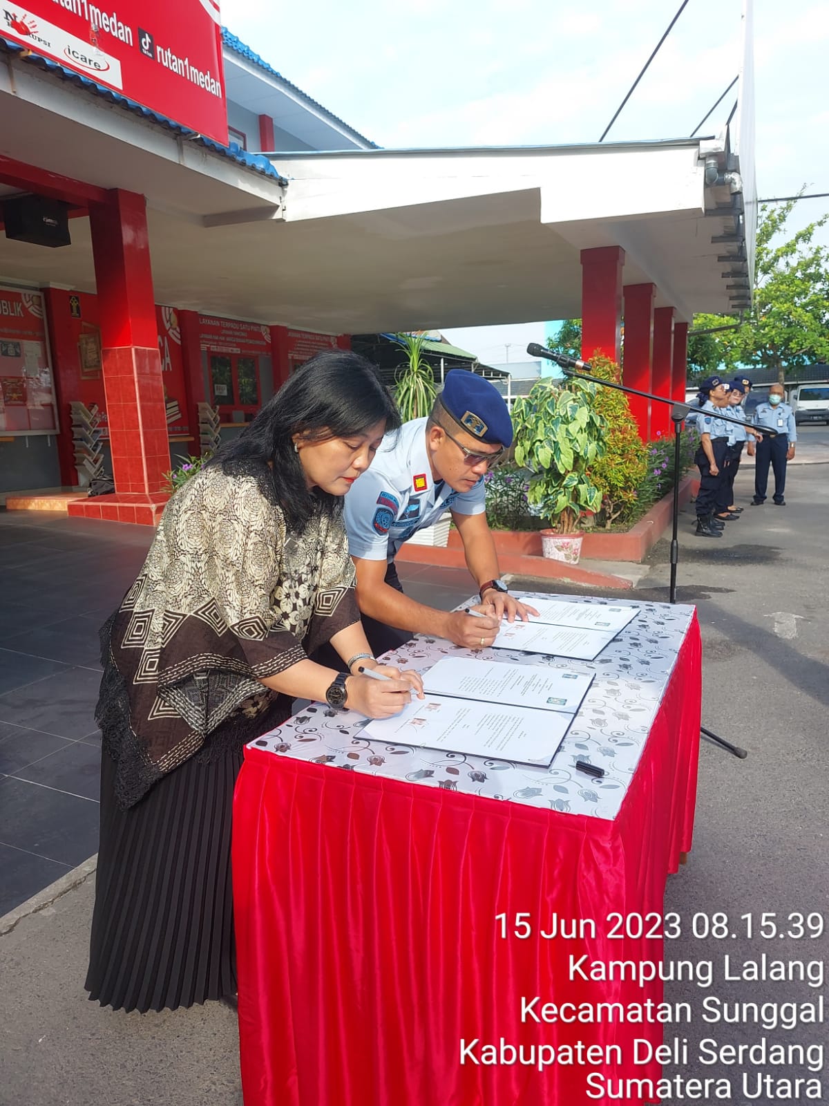 Puskesmas Helvetia Jalin Kerjasama Dengan Rutan Kelas I Medan