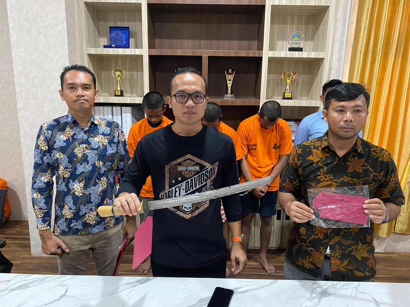 Sat Reskrim Polresta Deli Serdang Ringkus 3 Orang Kawanan Begal Sadis 
