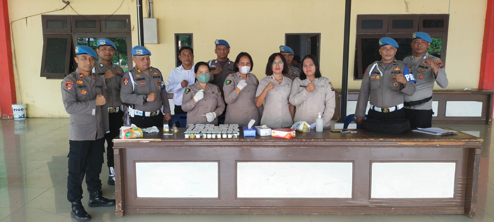 Jelang HUT Polri ke- 77 Bid Propam Poldasu Gelar Ops Gaktiblin di Polresta Deli Serdang