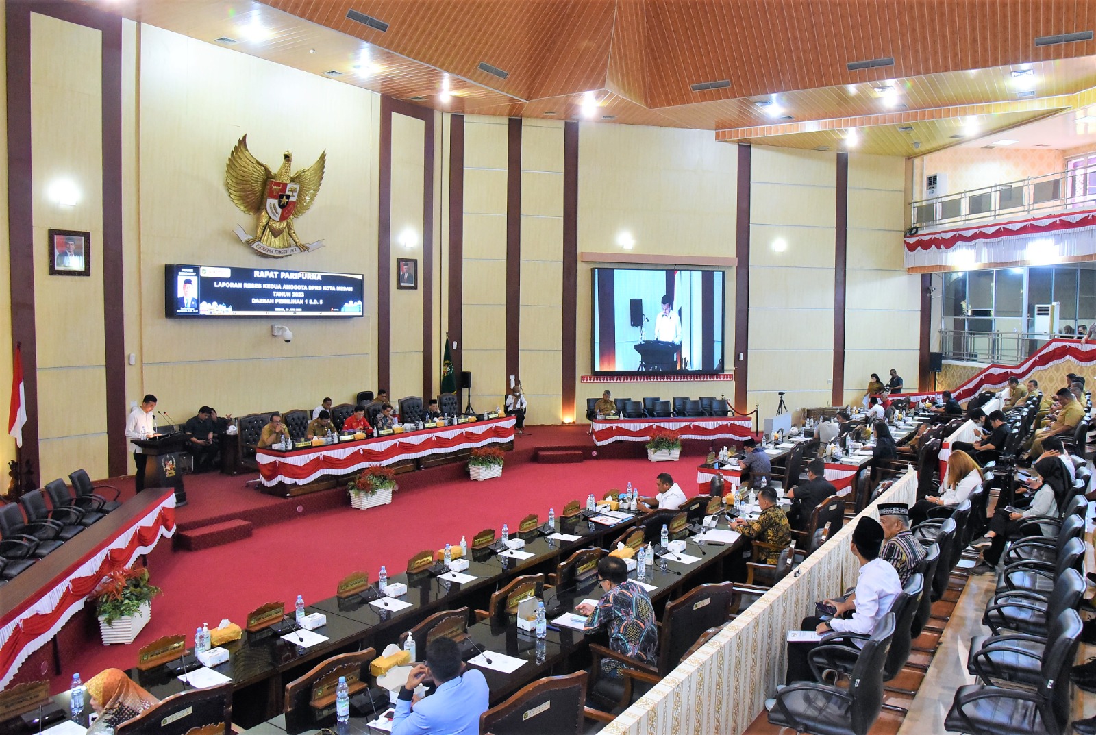 Paripurna DPRD Medan Penyampaian Hasil Reses Kedua