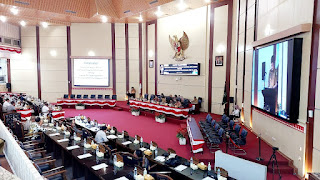 DPRD Medan Gelar Paripurna Penjelasan Walikota Tentang Ranperda APBD 2022