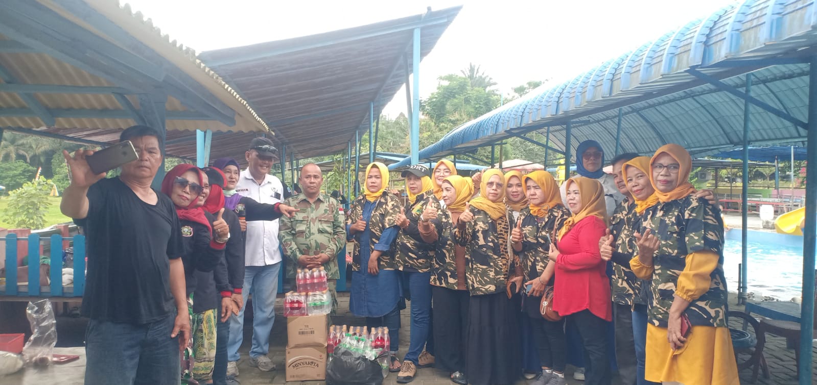 Ketua MABES DPP KSI dan Ketua Lintas Komunitas Indonesia LKI Hadiri Pembubaran Panitia FCMC di Wisata Sejahtera