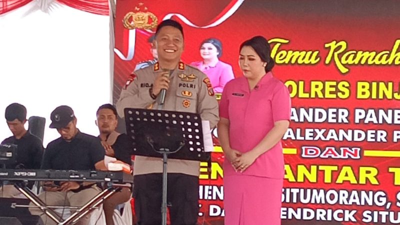 Sertijab Kapolres Binjai Dari AKBP Hendrick Situmorang SH Sik Msi Kepada AKBP Rio Alexander Panelewen