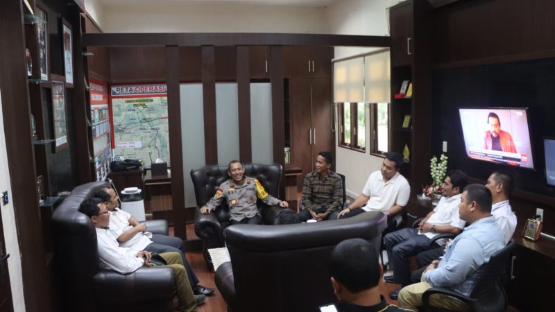 Kapolres Sergai Menerima Audensi Dari Bawaslu Kabupaten