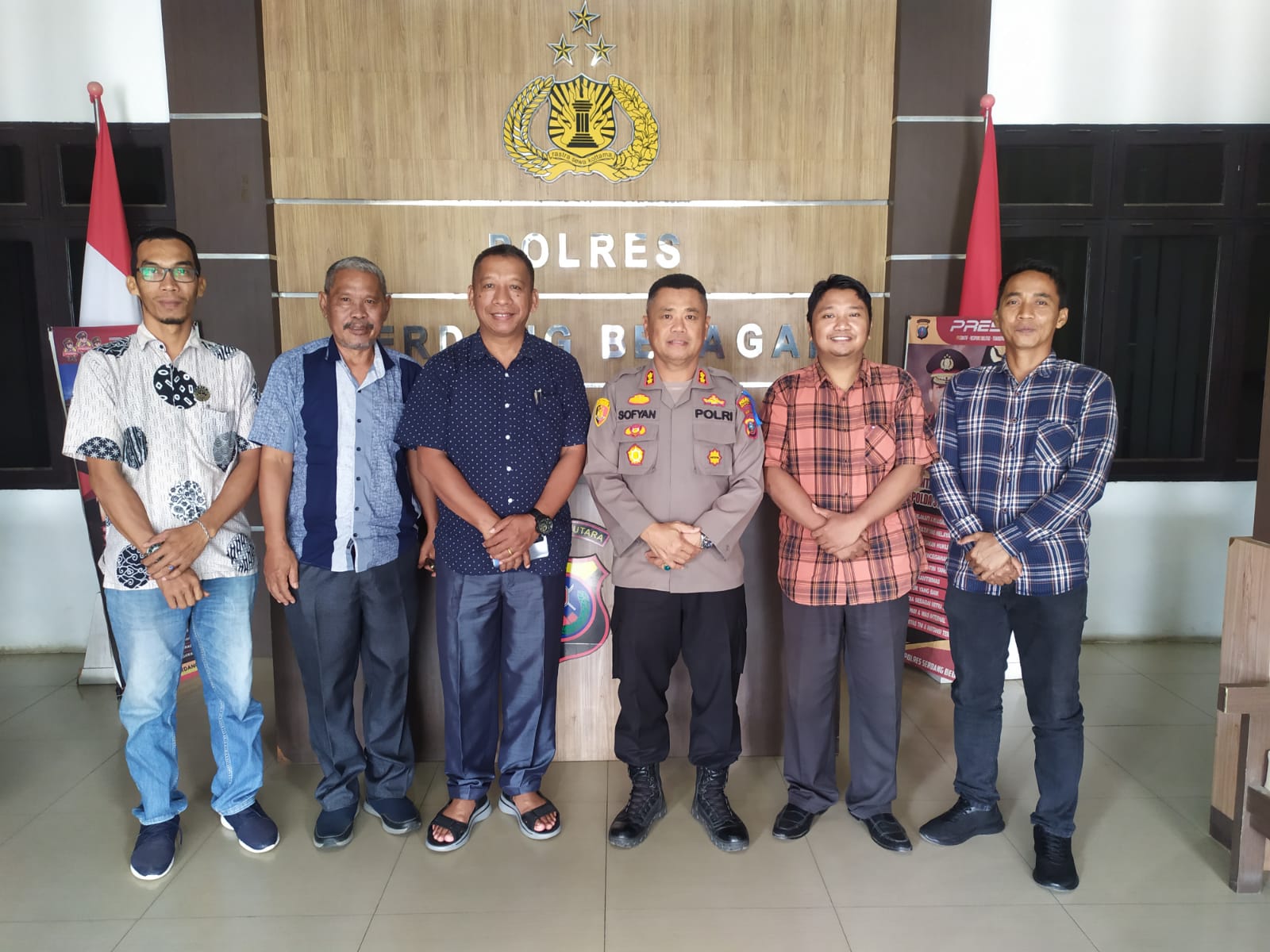 Polres Sergai Giat Audensi dan Silahturahmi Dengan Persekutuan Gereja Indonesia 