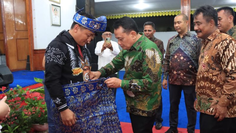 Forkopimda Sambut Kapolres Binjai yg baru AKBP RIO ALEXANDER PANELEWEN SIK