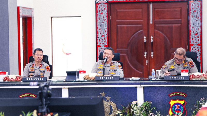Kapolda Sumut Luncurkan ‘5 Prioritas Kita’ Ciptakan Situasi Kondusif