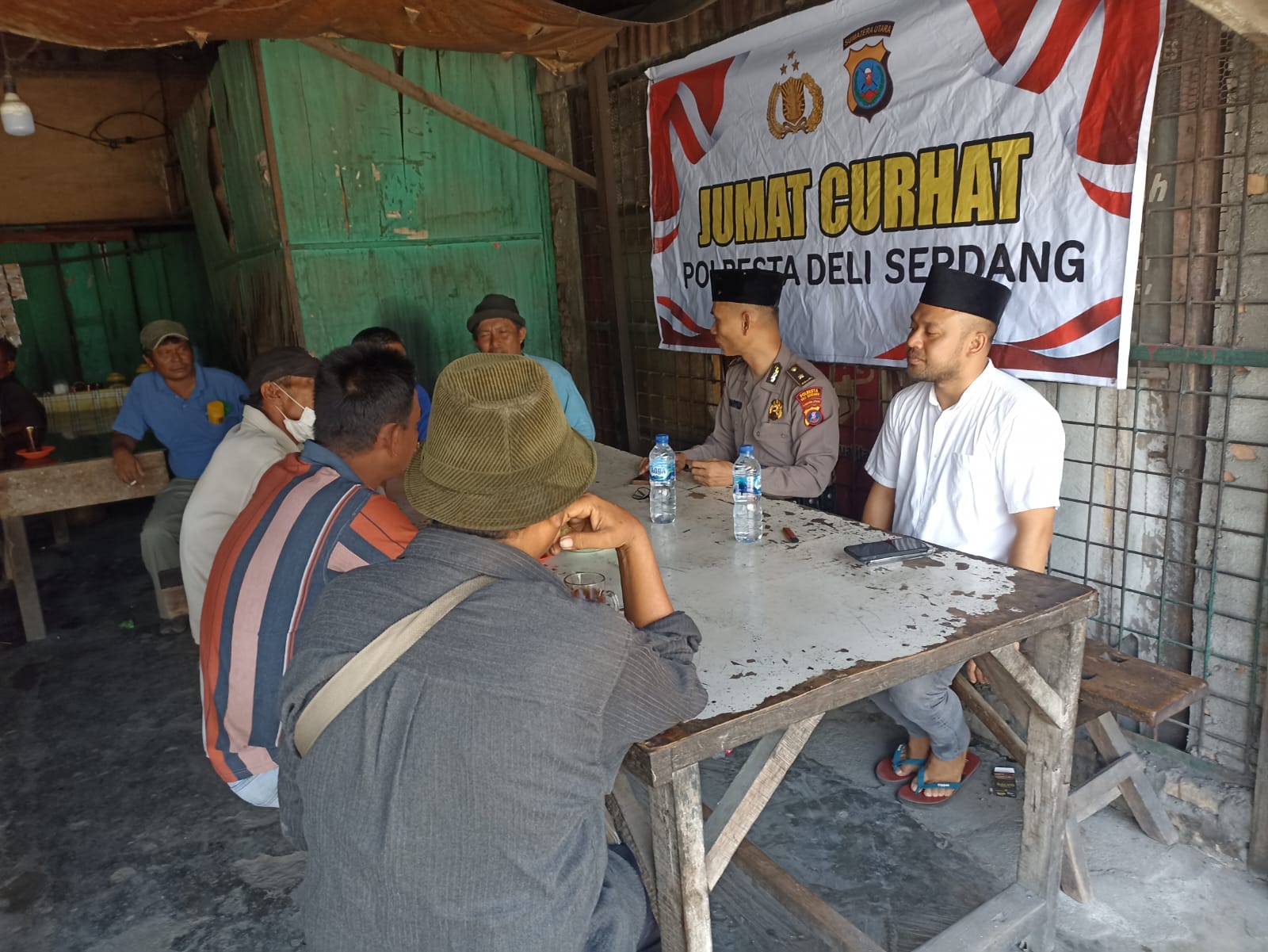 Polresta Deli Serdang Laksanakan Kegiatan Jumat Curhat